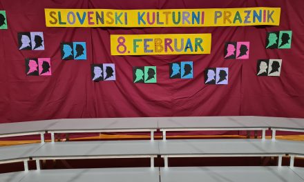 Prireditev ob slovenskem kulturnem prazniku