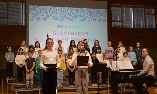 PRIREDITEV OB SLOVENSKEM KULTURNEM PRAZNIKU