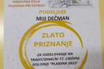 Planina_kolonija_2023_OS_Ponikva_priznanje_Decman_Mija